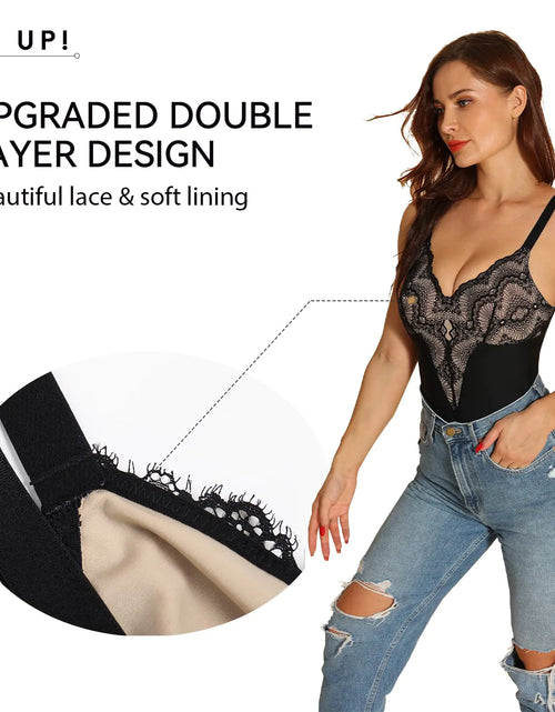 Load image into Gallery viewer, Lace Shapewear Bodysuit
