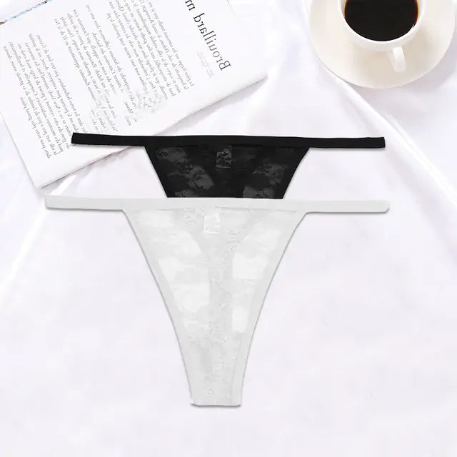 2PCS/Set Women Lace G-string Panties